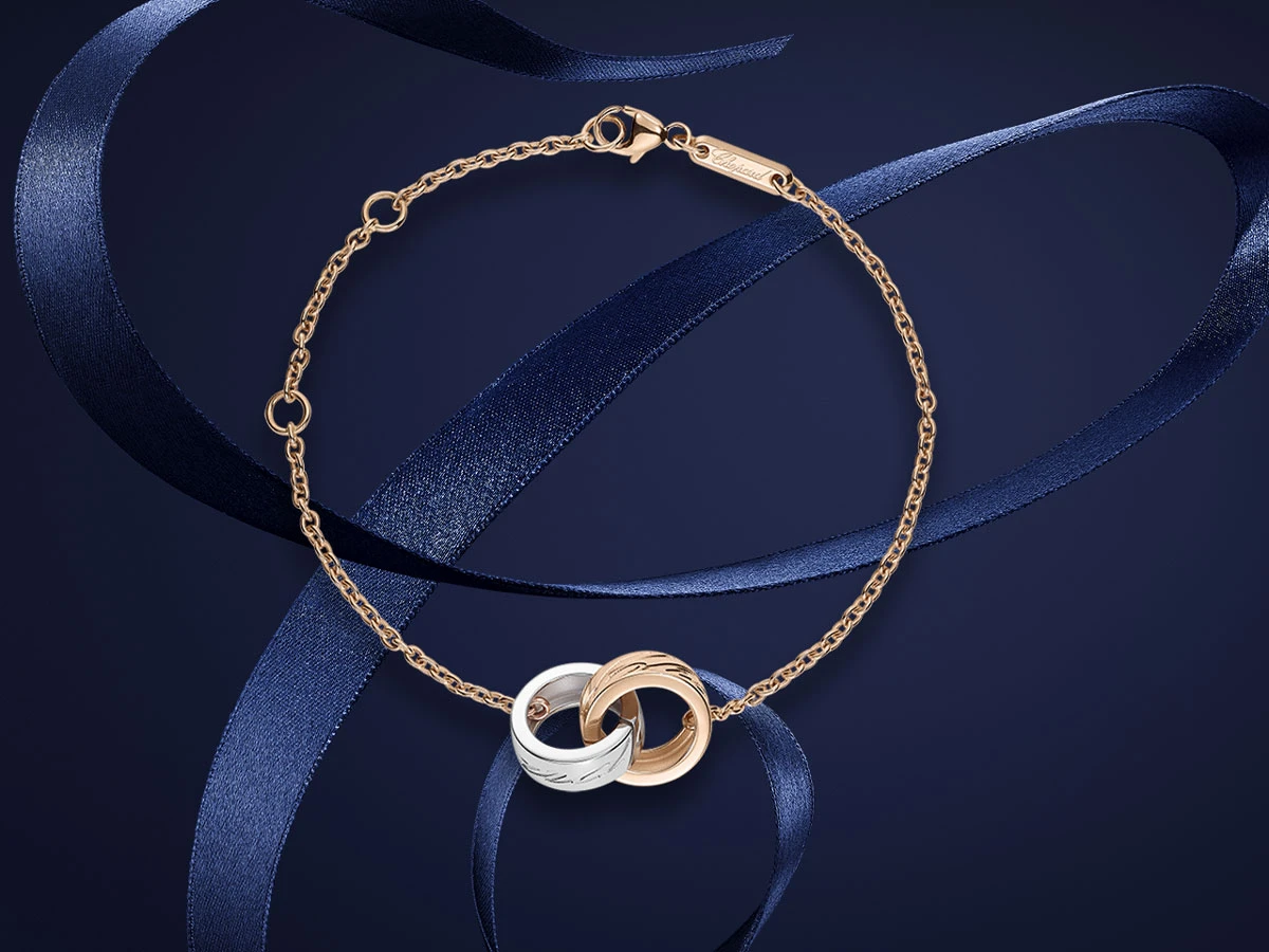 Золотые серьги Chopard Chopardissimo 837031-1201