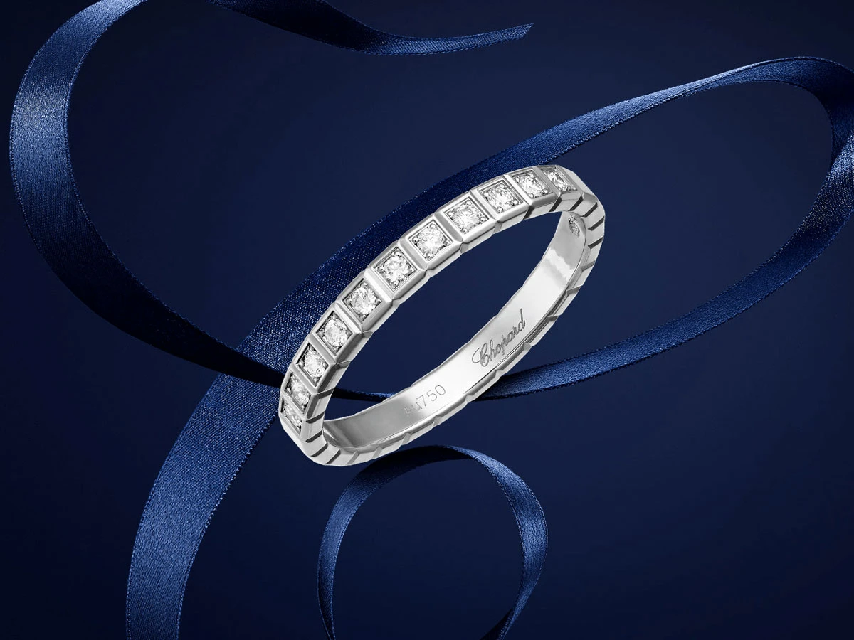 Золотой кулон Chopard Ледяной куб 797005-5003