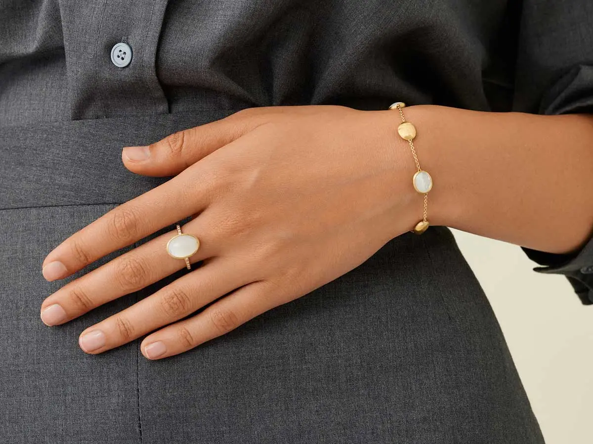 Золотые серьги Marco Bicego Siviglia OB1477 AQ01 Y