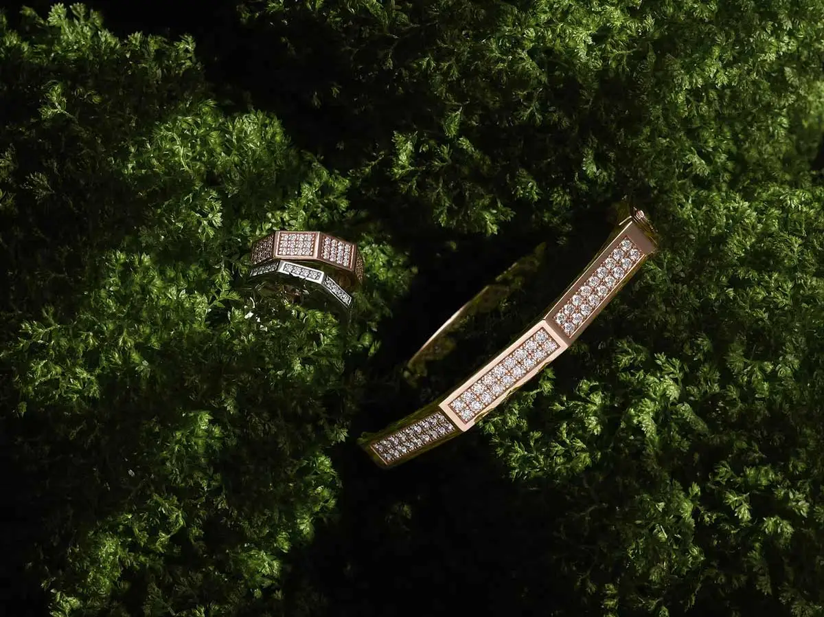 Золотой мужской браслет Baraka BR302101