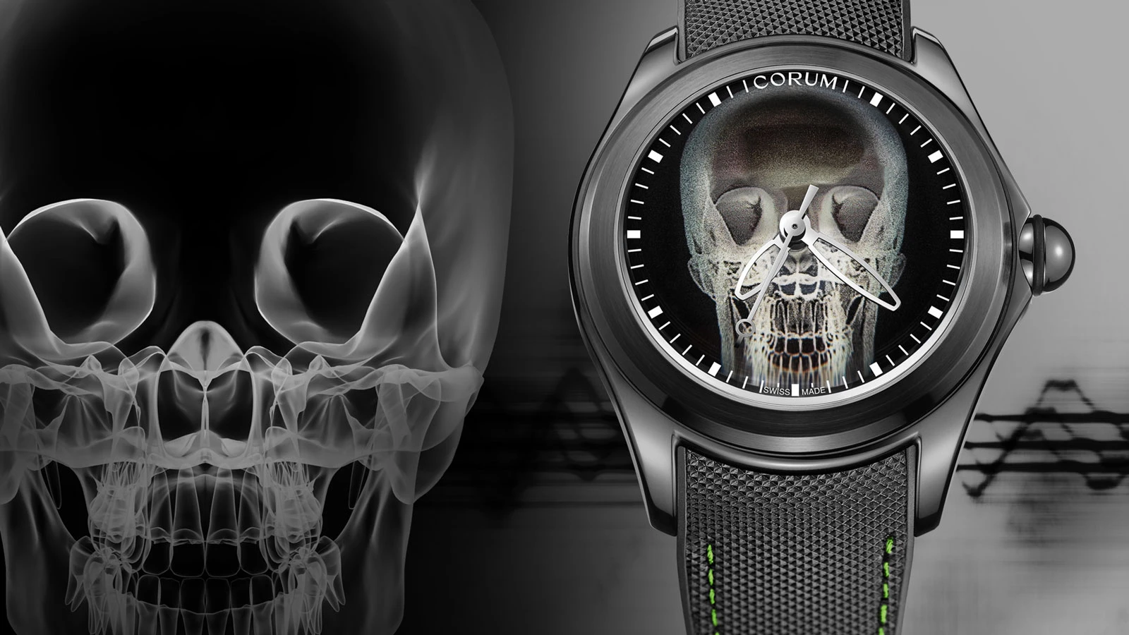 Экстравагантный череп часов Corum в новом