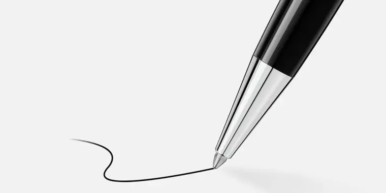 Разница между шариковой ручкой и ручкой-роллером