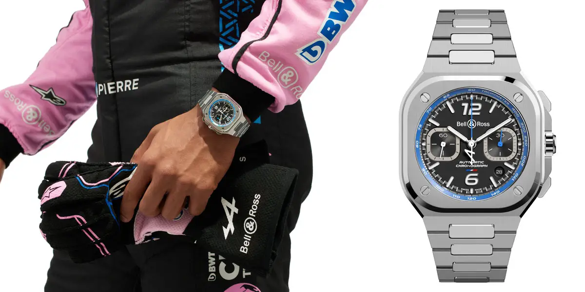 Bell & Ross выпускает стильные часы BR 05 в цветах Формулы 1