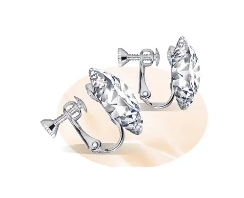 Виды застежек для сережек