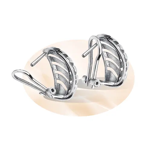 Виды застежек для сережек