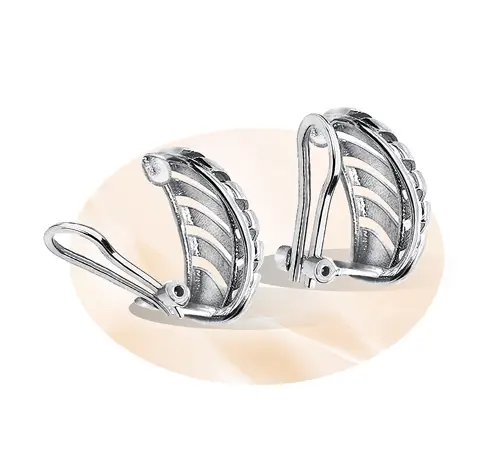 Виды застежек для сережек