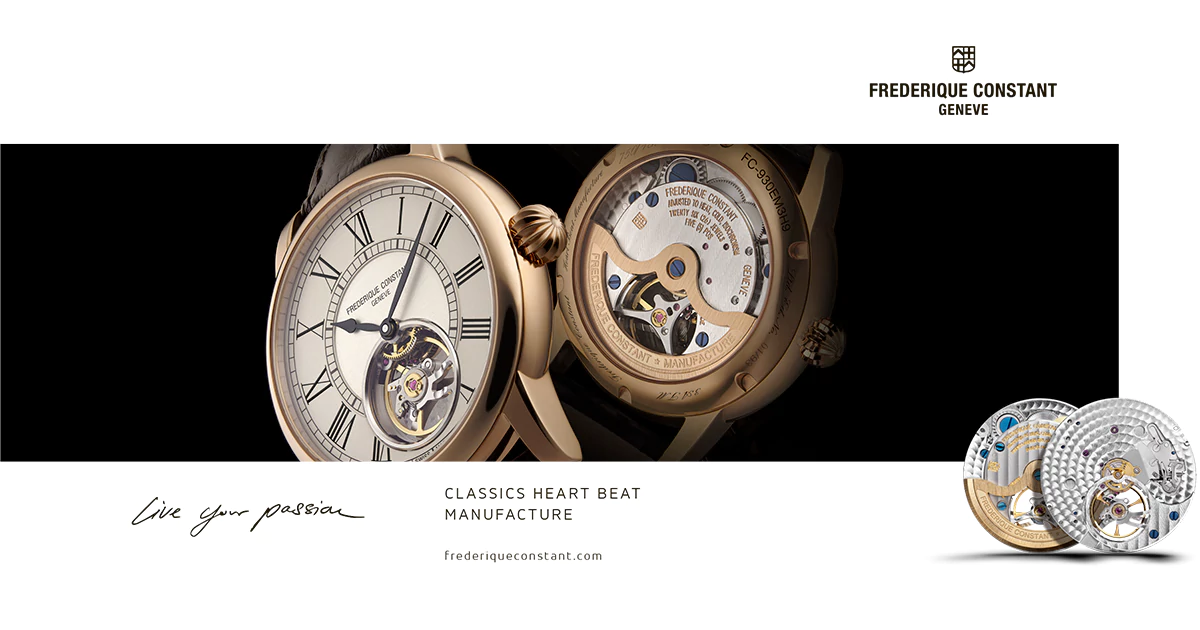 Frederique Constant и непреходящая любовь к часам