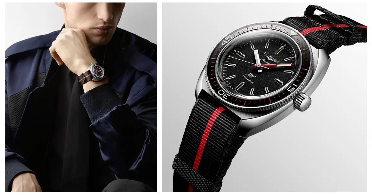 Часы Longines Ultra-Chron с механизмом Diver - желанное летнее обновление