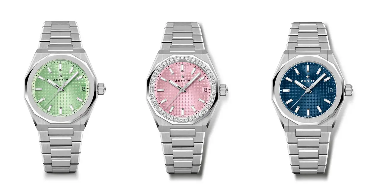 Zenith представляет новые часы из коллекции DEFY