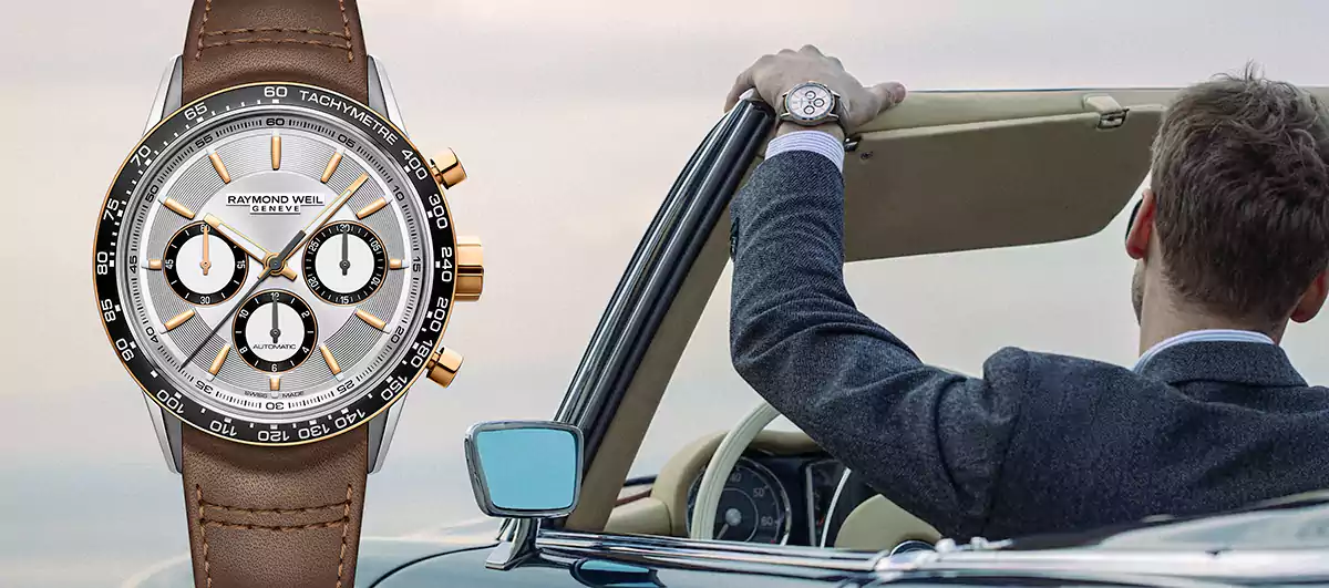 Raymond Weil: Эксклюзивные новости для свободных мужчин